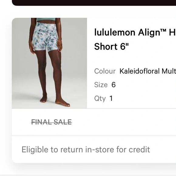 Lululemon shorts - Picture 4 of 7